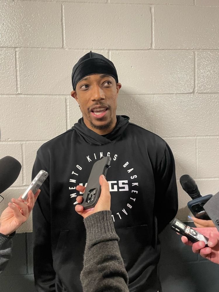 [Poe] DeMar DeRozan is looking forward to another rematch with the Bulls. Says he still checks in on his “sons” regularly to “make sure they’re making their beds” — especially Dalen Terry. “My baby boy always answers. He knows to pick up the phone when daddy’s calling.”