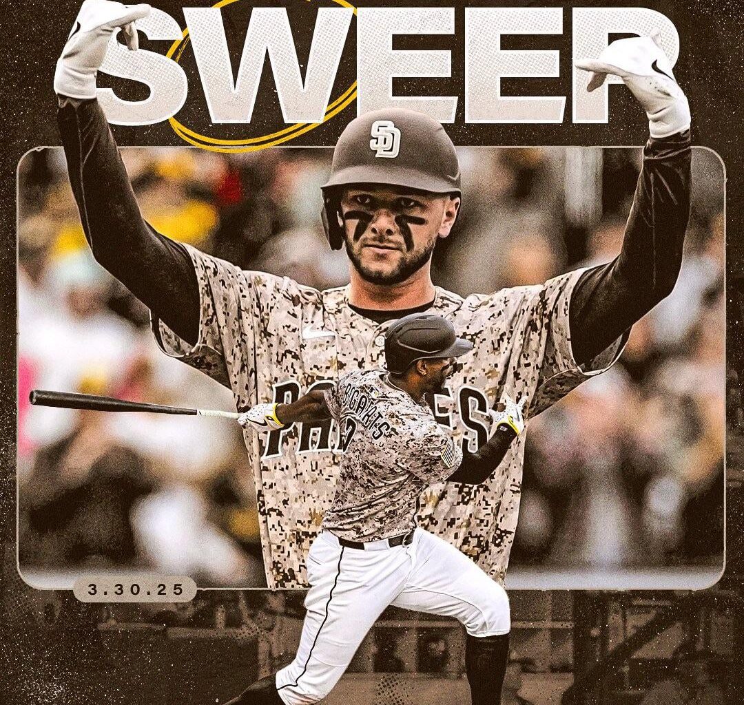 [Padres] Welcome to San Diego where the players play 😎