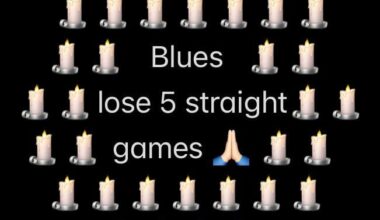 I’m trying anything at this point. Need to curse the Blues for UHC to make the Wild Card. Let the seance commence!