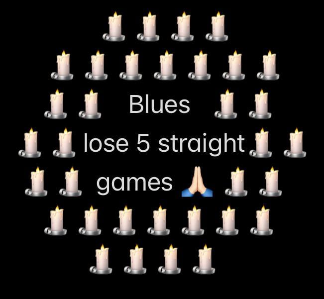 I’m trying anything at this point. Need to curse the Blues for UHC to make the Wild Card. Let the seance commence!