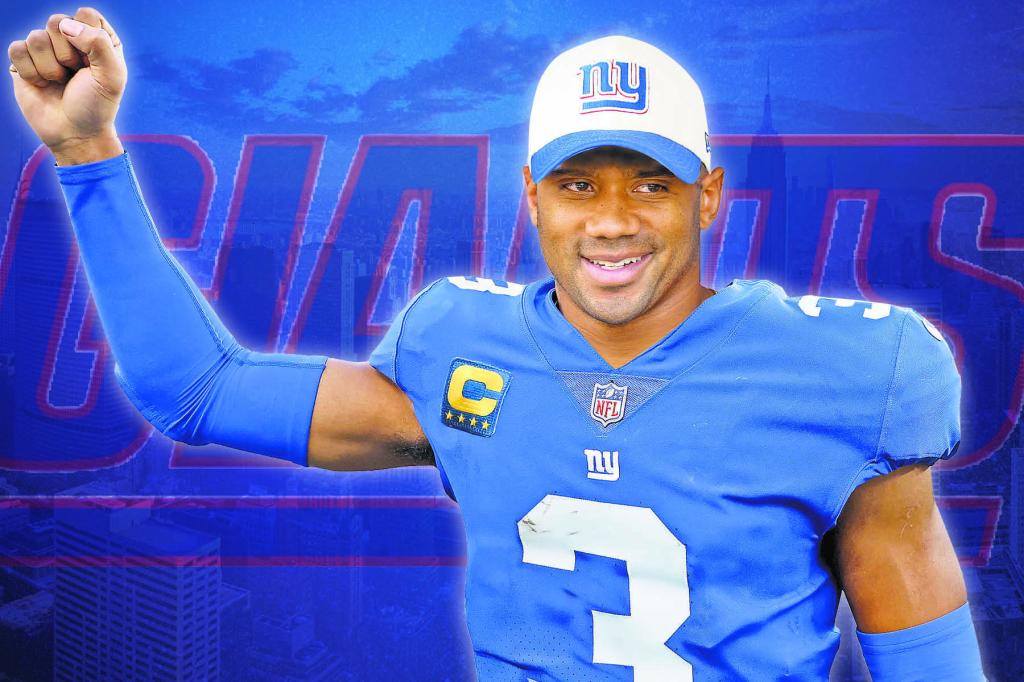 Giants bring in Russell Wilson as stopgap QB solution