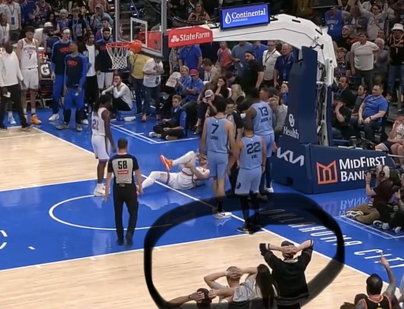 All of us last night