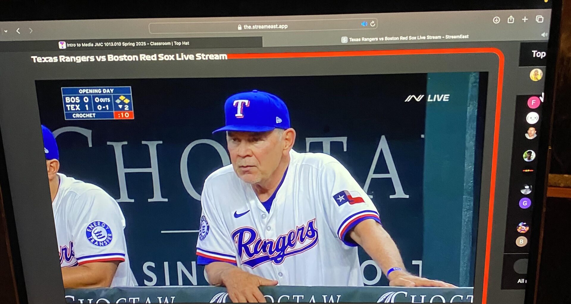 Aight who scheduled class during opening day