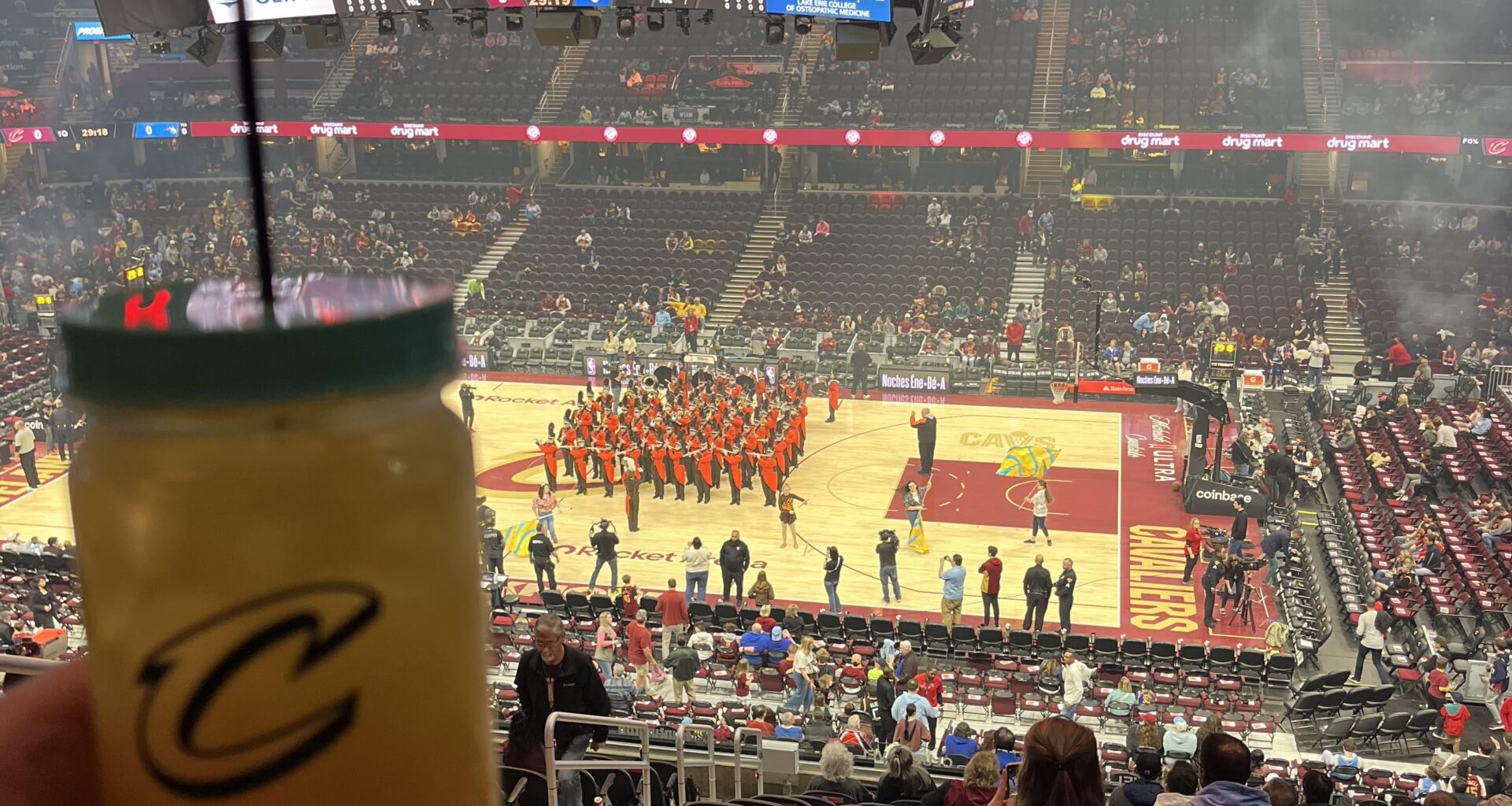 First Cavs game…Let ‘em Know….we want 17 in a row