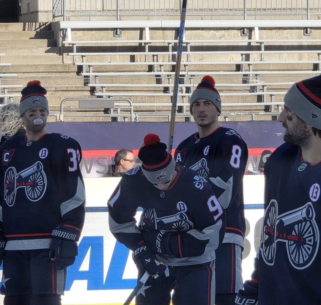 Got to watch the practice at the shoe