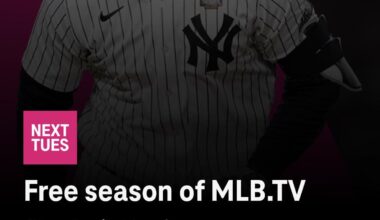 PSA for T-Mobile customers: free MLB.TV for 2025