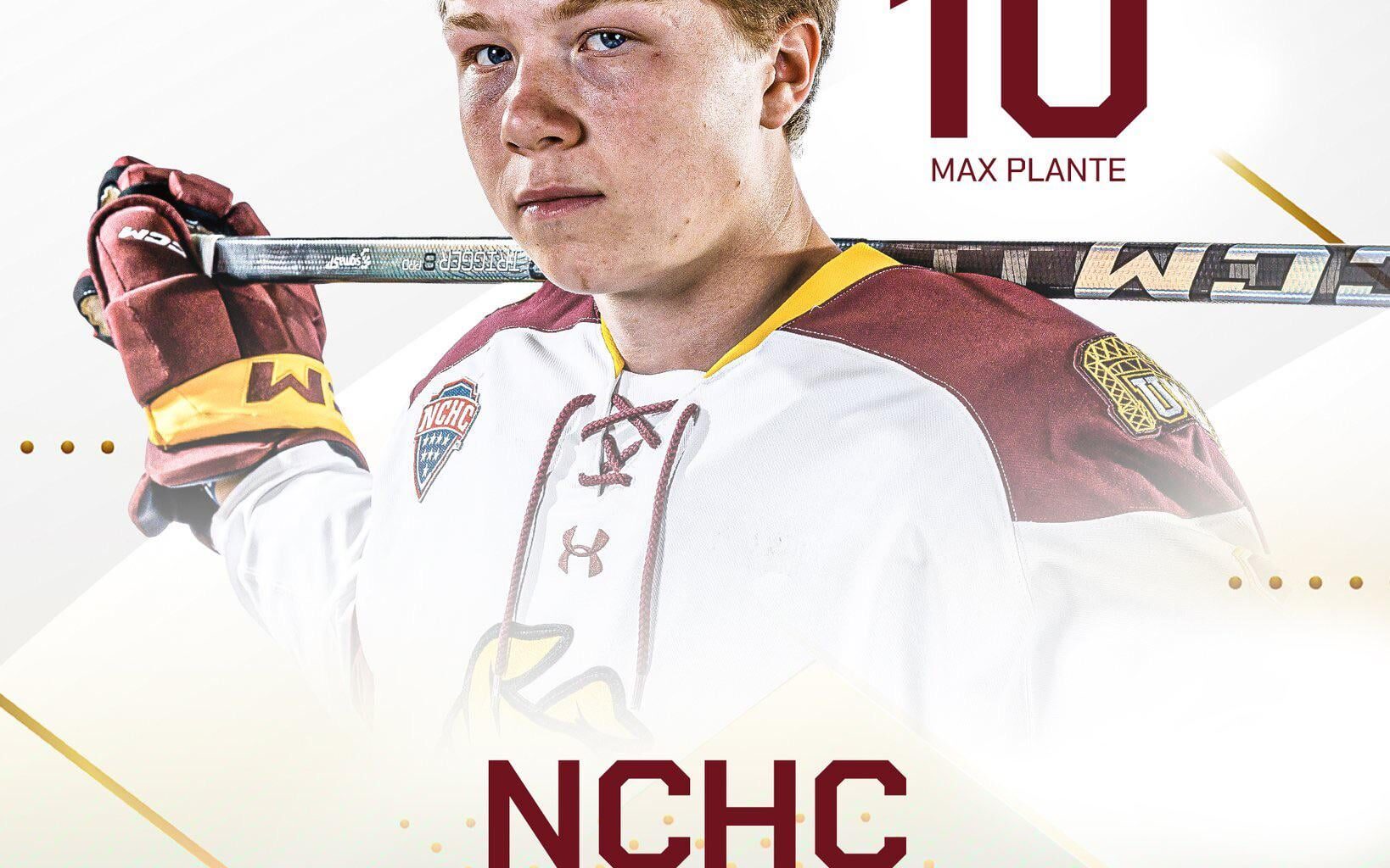 Max Plante Named to 2024-25 NCHC All-Rookie Team