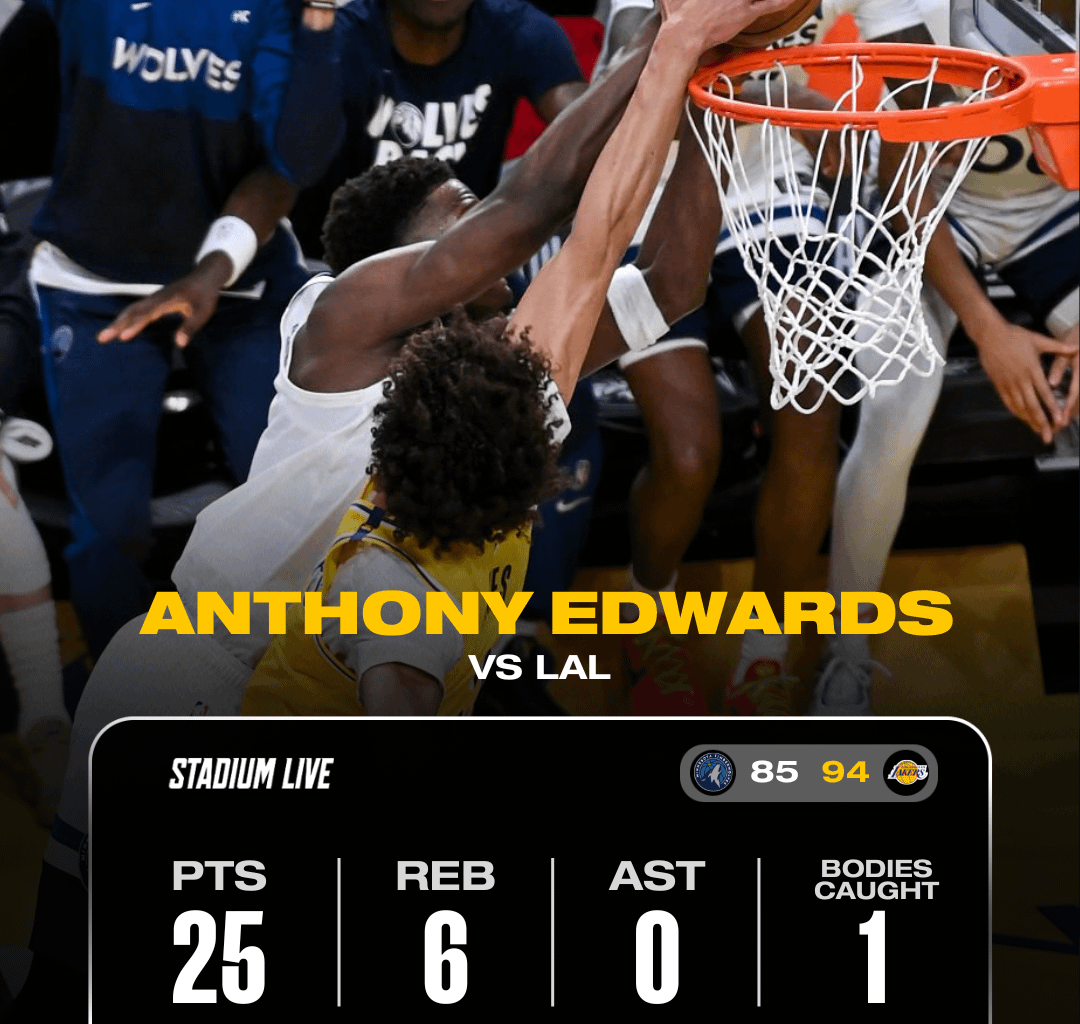 Ant caught a body last night