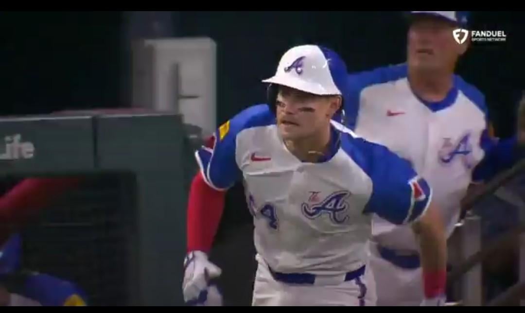 "I wasn’t watching that play. I knew he got thrown out at second. I didn’t see it until this morning" I thought this was an odd comment so I had to check the replay. He's right in view watching the whole thing standing alone on the top step.