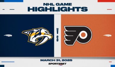 NHL Highlights | Predators vs. Flyers - March 31, 2025
