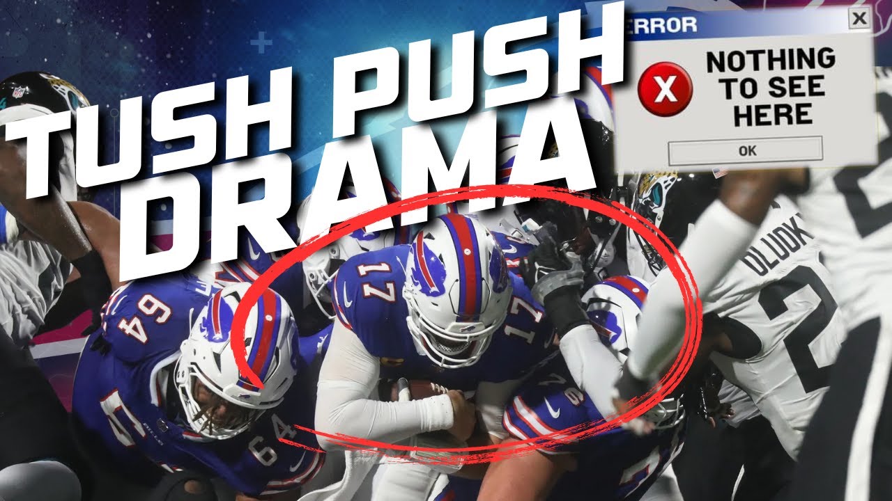 The Bills PROBLEM with the 'TUSH PUSH', James Cook CONTRACT SAGA continues and CB draft PROSPECTS