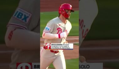 Harper's Opening Day HR 🔥 #BryceHarper #Phillies #PhiladelphiaPhillies #Homerun #MLB