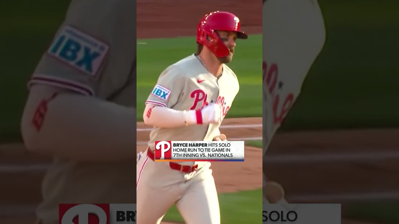 Harper's Opening Day HR 🔥 #BryceHarper #Phillies #PhiladelphiaPhillies #Homerun #MLB
