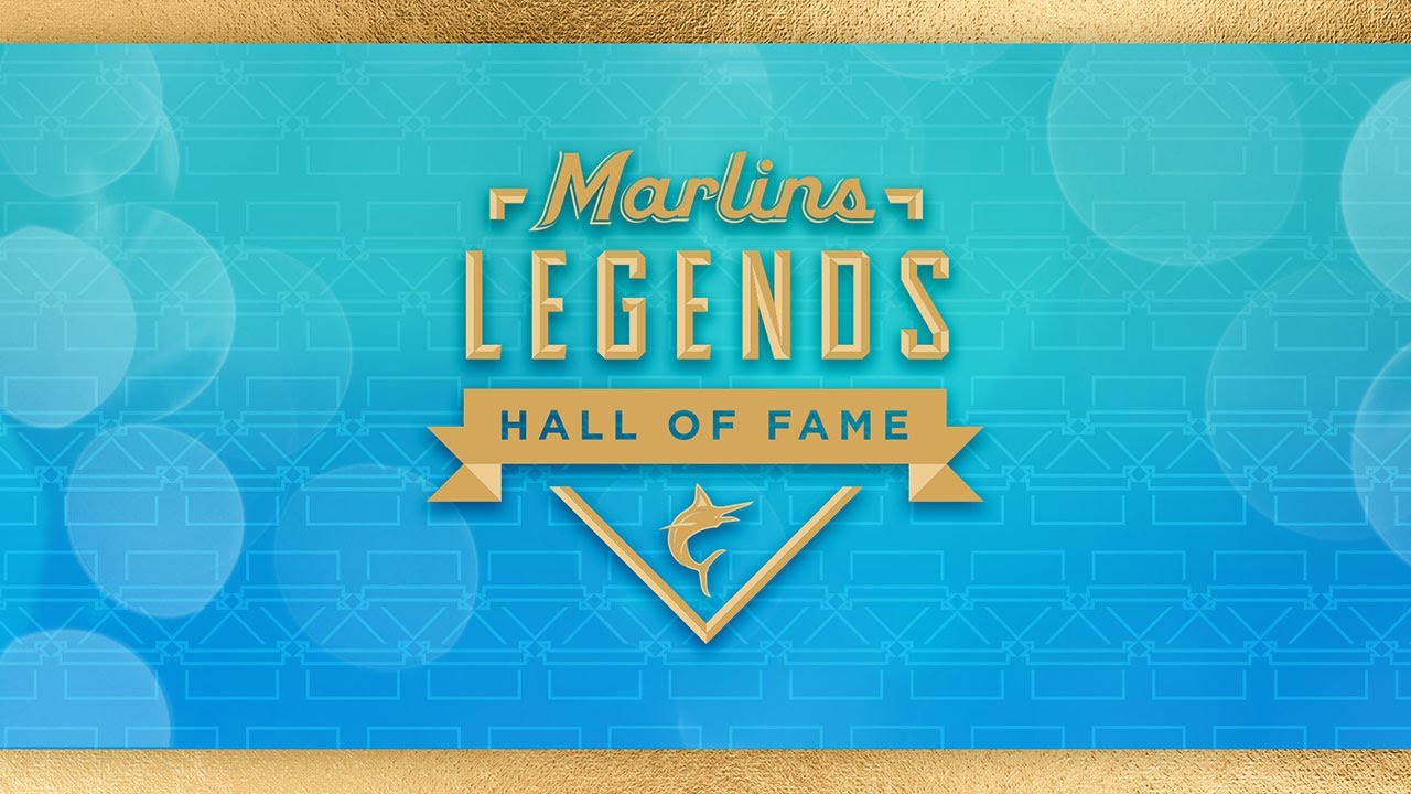 Jeff Conine is inducted into the Marlins Legends Hall of Fame