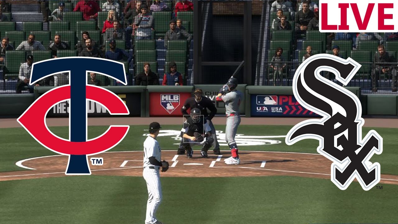 🔴LIVE 🔴Minnesota Twins VS Chicago White Sox/Baseball Season /MLB THE SHOW 25