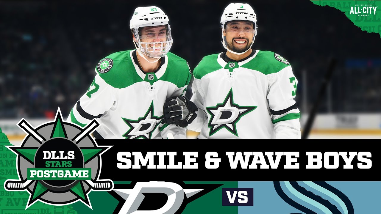 Dallas Stars Beat Seattle Kraken 3-1, Sweep Four Game Road Trip | DLLS STARS POSTGAME