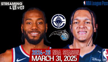 Los Angeles Clippers vs Orlando Magic NBA Live Stream (Play-By-Play & Scoreboard)