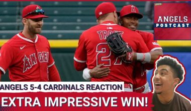 ANGELS POSTCAST: Los Angeles Angels hand St. Louis Cardinals first loss with 5-4 win in 10 innings