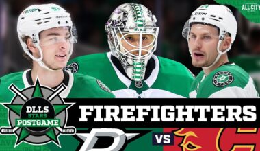 Casey DeSmith masterpiece, Stars beat Flames 5-2 | DLLS STARS POSTGAME