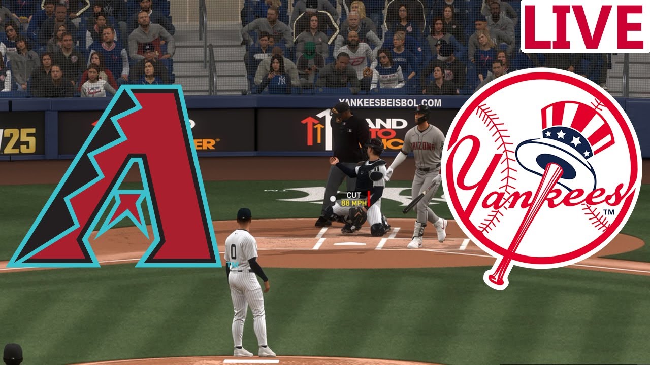 🔴LIVE 🔴Arizona Diamondbacks vs New York Yankees/ April 1st / Mlb Envivo/MLB THE SHOW 25