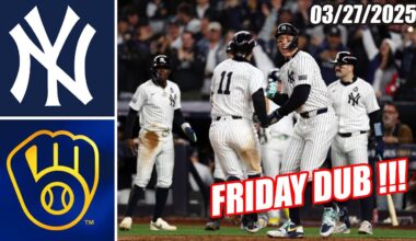 New York Yankees vs Milwaukee Brewers FULL GAME (03/27/2025) | MLB Highlights 2025