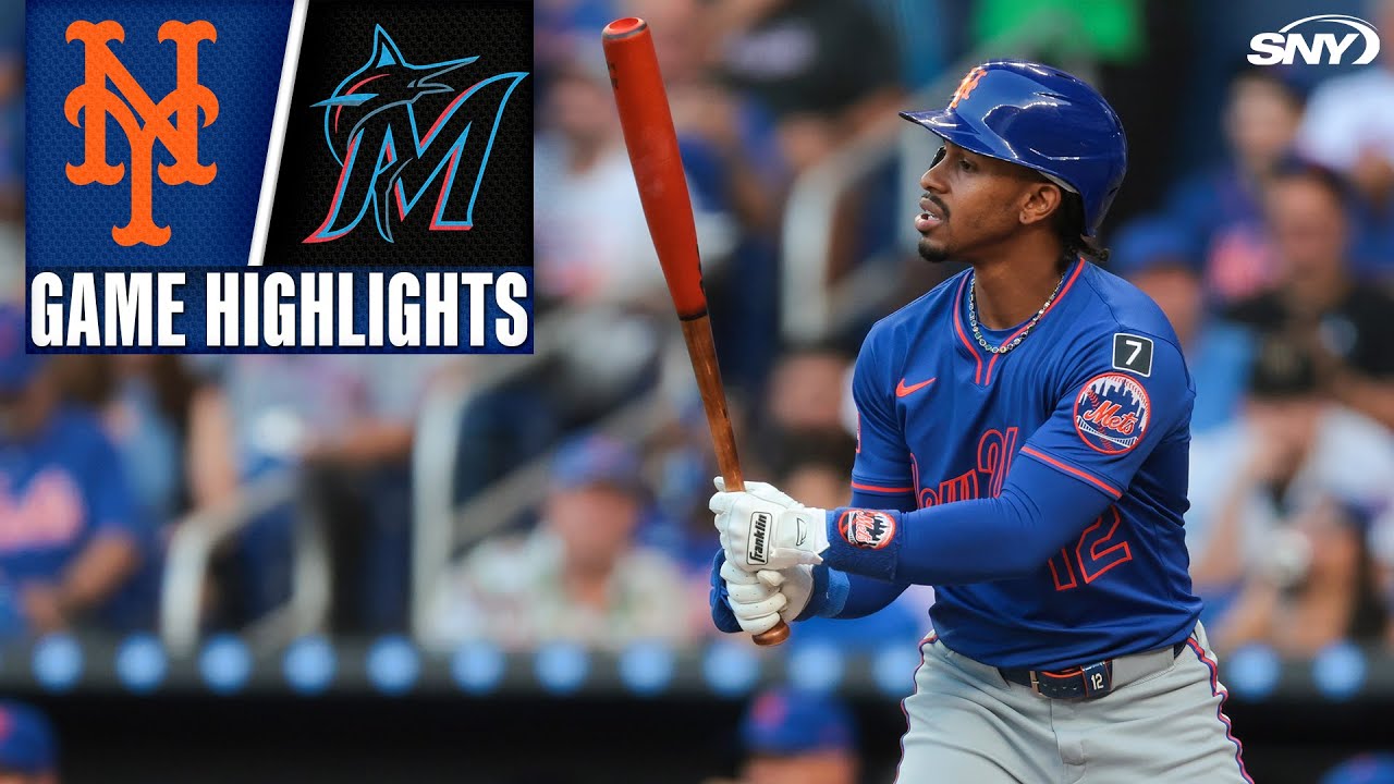 Mets vs Marlins (4/1/25) | NY Mets Highlights
