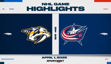 NHL Highlights | Predators vs. Blue Jackets - April 1, 2025