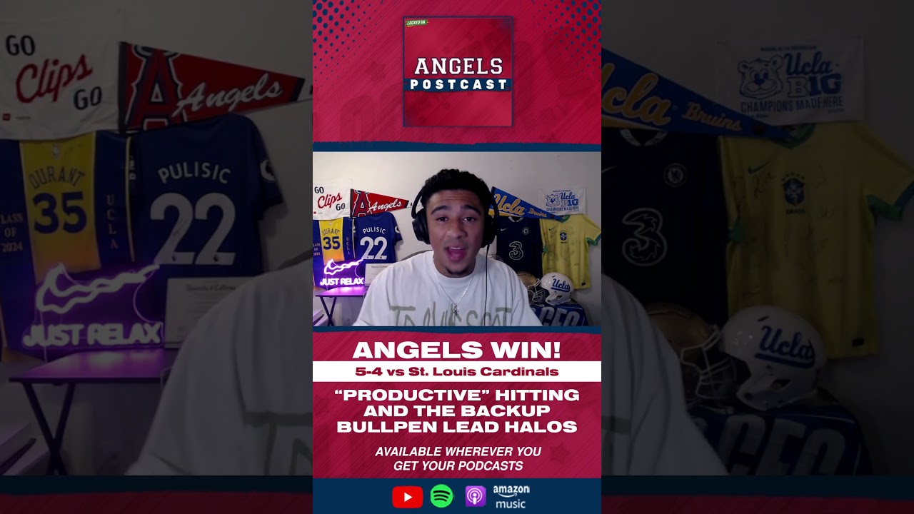 ANGELS WIN! Angels hand St. Louis Cardinals first loss with 5-4 win in 10 innings #angels #cardinals