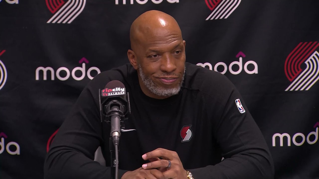 Chauncey Billups Postgame Interview | Portland Trail Blazers 127, Atlanta Hawks 113 | April 1, 2025
