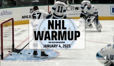 NHL Warmup & Gear Breakdown | Utah Hockey Club | Karel Vejmelka & Jaxson Stauber