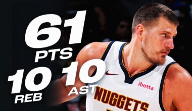 Nikola Jokić’s  HISTORIC 60 Point TRIPLE-DOUBLE vs Timberwolves | April 1, 2025