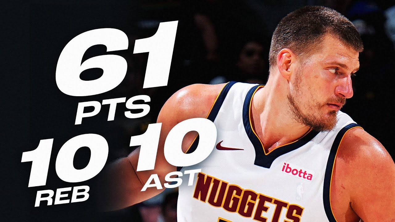 Nikola Jokić’s  HISTORIC 60 Point TRIPLE-DOUBLE vs Timberwolves | April 1, 2025