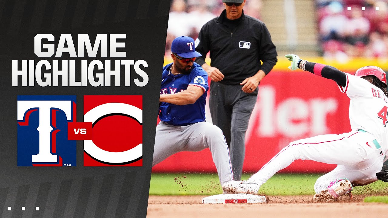 Rangers vs. Reds Game Highlights (4/2/25) | MLB Highlights