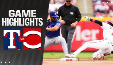 Rangers vs. Reds Game Highlights (4/2/25) | MLB Highlights