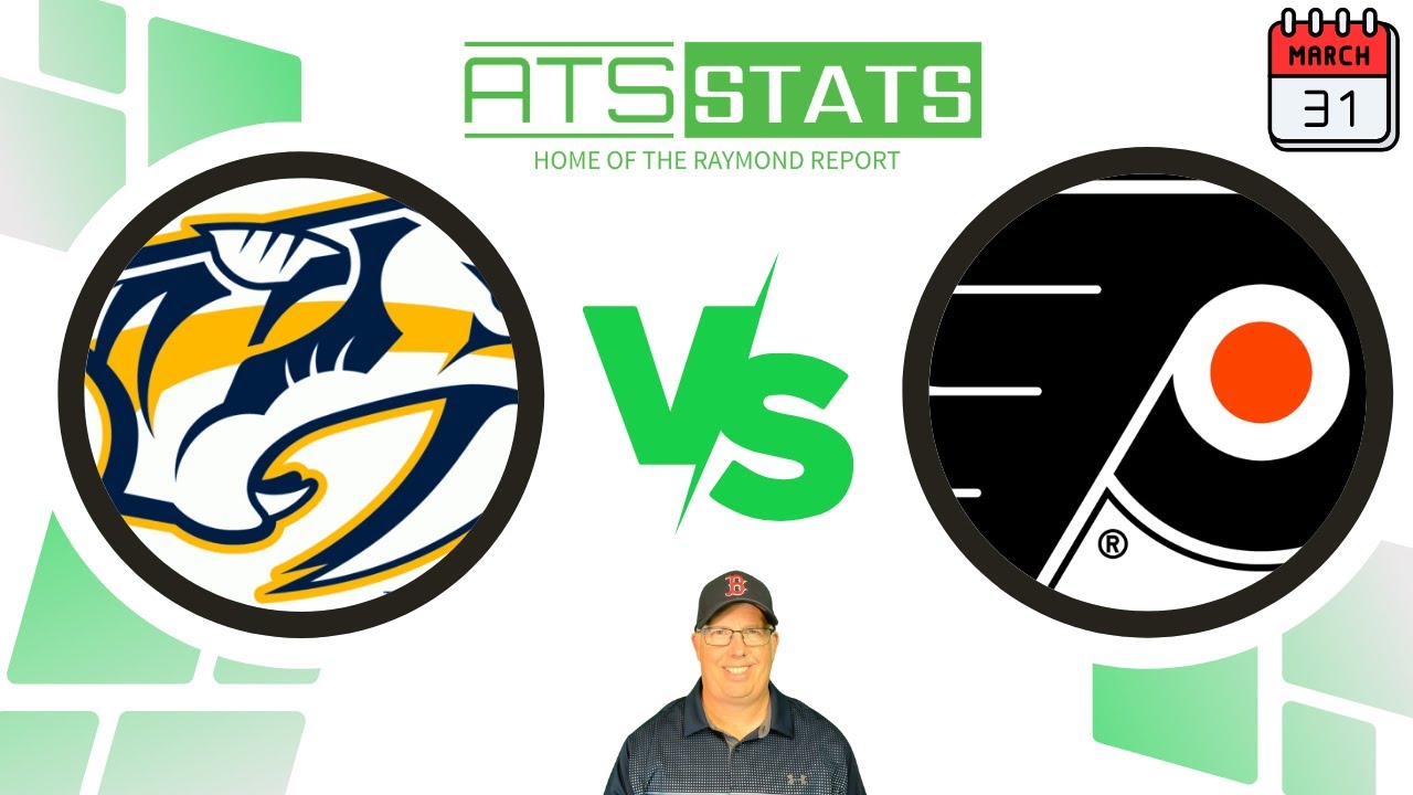 Nashville Predators vs Philadelphia Flyers Prediction (3/31/25) Ron's Free NHL Picks