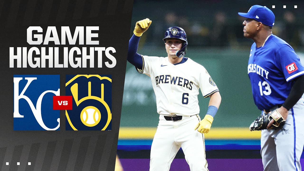Royals vs. Brewers Game Highlights (4/2/25) | MLB Highlights