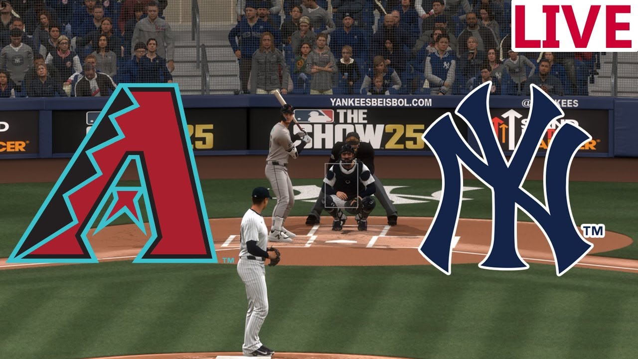 🔴LIVE 🔴Arizona Diamondbacks vs New York Yankees/ April 2nd / Mlb Envivo/MLB THE SHOW 25