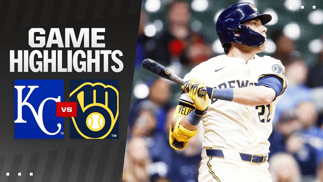 Royals vs. Brewers Game Highlights (4/1/25) | MLB Highlights