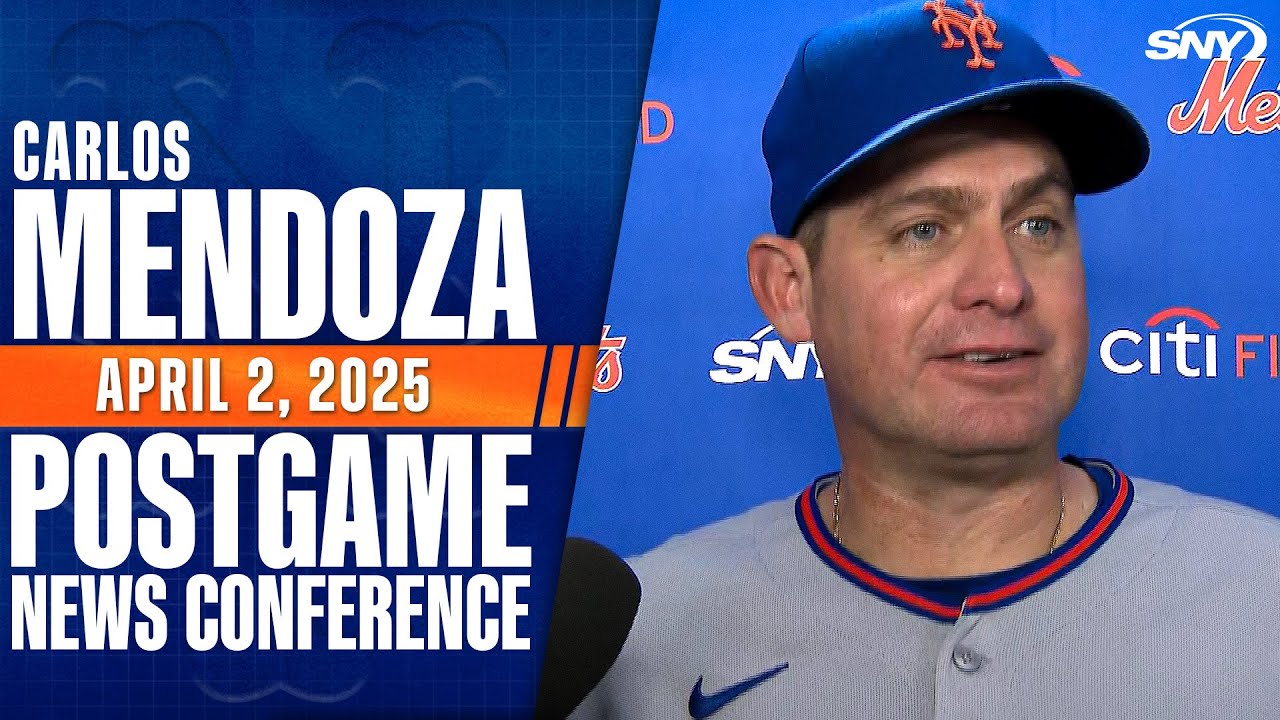 Carlos Mendoza happy to win a 'crazy game' as the Mets pull out a 6-5 extra innings win over Marlins