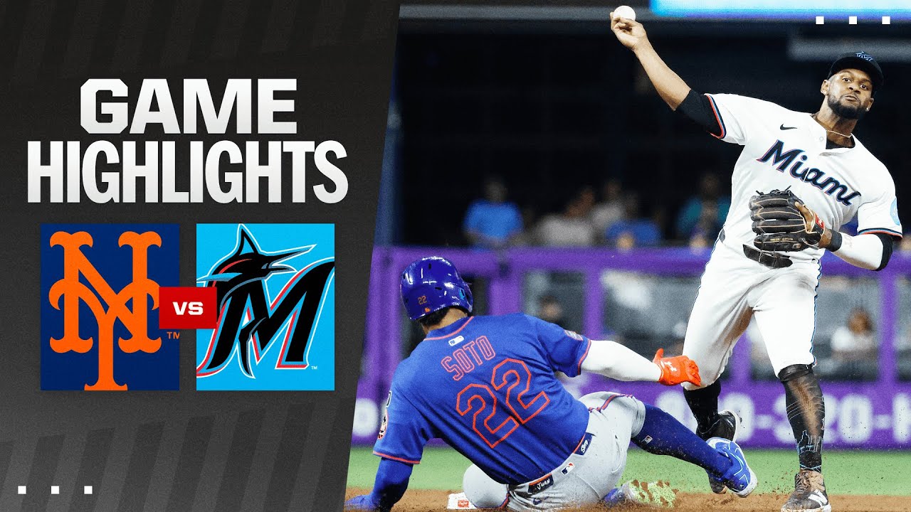 Mets vs. Marlins Game Highlights (4/1/25) | MLB Highlights