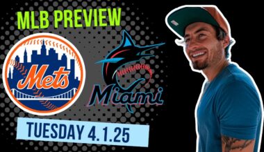 Mets vs Marlins - MLB Picks - Tuesday 4/1/25 l MLB Predictions l NYM vs MIA Betting Pick