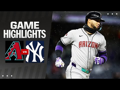 D-backs vs. Yankees Game Recap (4/2/25) | MLB Highlights | Arizona Diamondbacks
