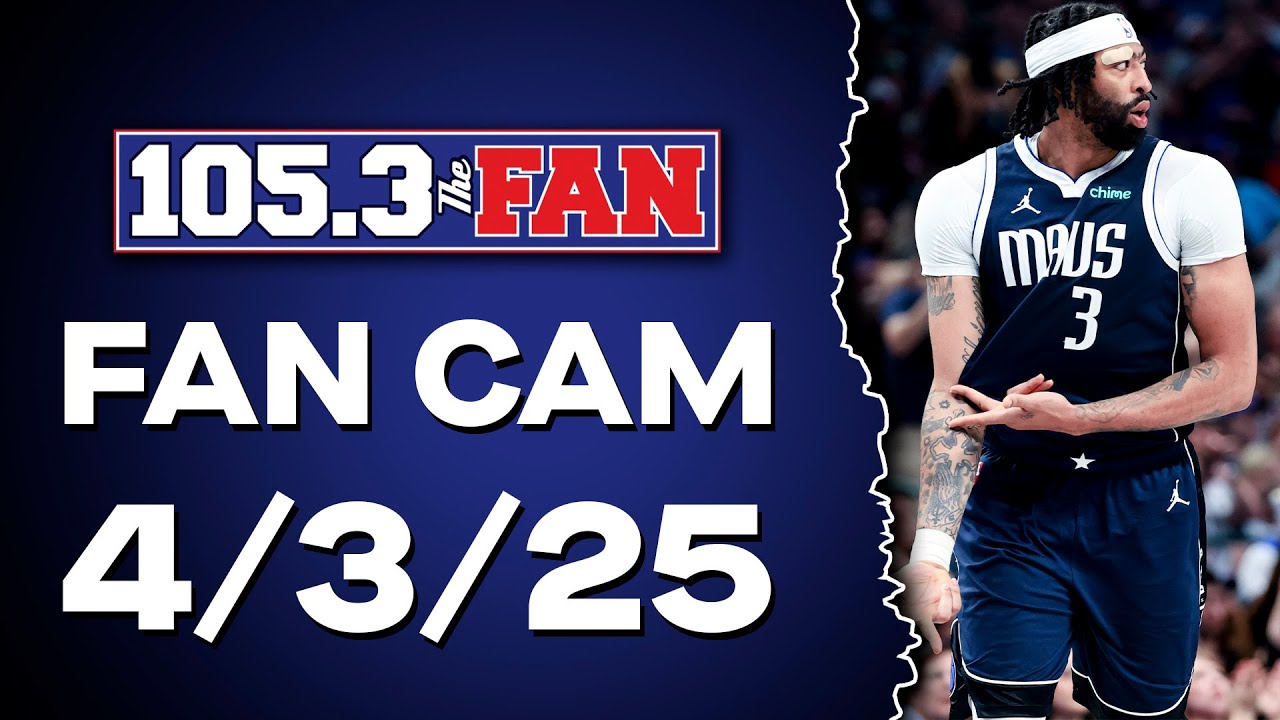 Rangers Beat The Reds 1-0; AD Dominates In The Mavs 120-118 Win; Stars/Predators | Fan Cam 4/3/25