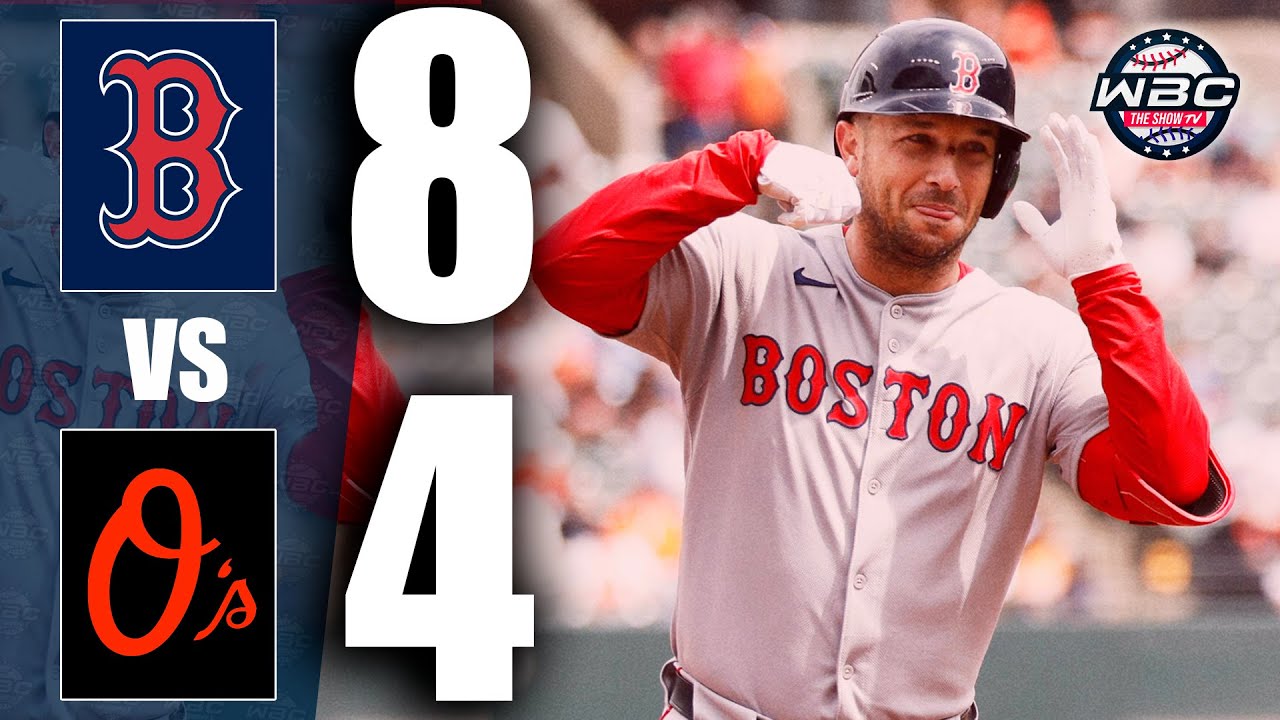 ALEX BREGMAN IMPULSA DOS CON JONRÓN EL 1RO 🔥 BOSTON RED SOX VS BALTIMORE ORIOLES ⚾ 📺 MLB LIVE 📺