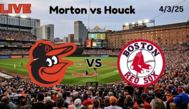 Baltimore Orioles vs Boston Red Sox LIVE! Play-by-Play & Commentary | 4/3/25 | Game #7