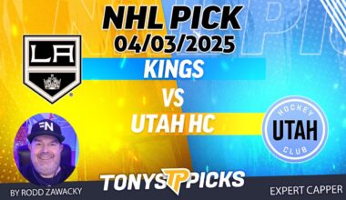 LA Kings vs Utah Hockey Club 4/3/25 NHL Pick Prediction