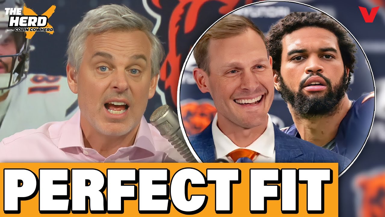 Why Colin Cowherd is ALL IN on Caleb Williams & Chicago Bears under Ben Johnson | THE HERD NFL