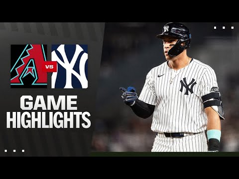 D-backs vs. Yankees Game Highlights (4/3/25) | MLB Highlights