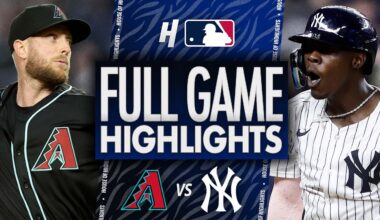 Arizona Diamondbacks vs New York Yankees - FULL GAME HIGHLIGHTS | April 3, 2025 MLB Season