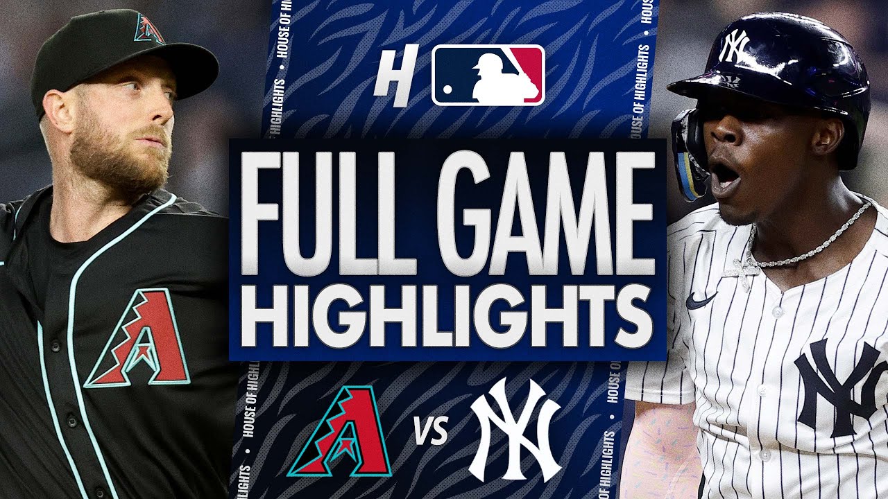 Arizona Diamondbacks vs New York Yankees - FULL GAME HIGHLIGHTS | April 3, 2025 MLB Season